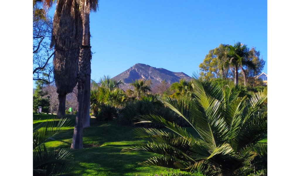 parks and mountains view Benalmadena