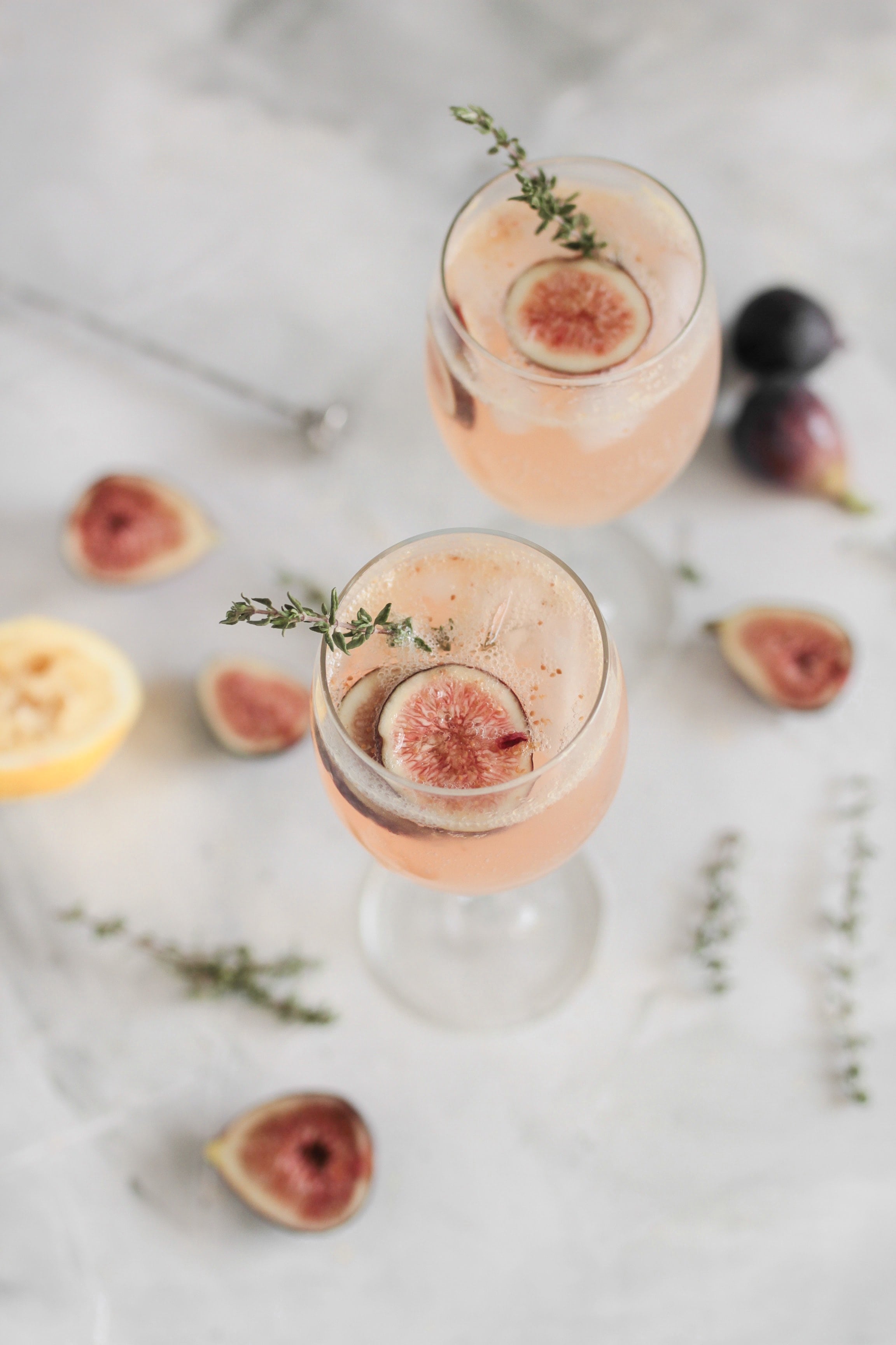 Beautiful cocktails for a couple 