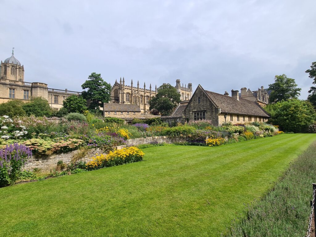 Oxford Christchurch college and gardens