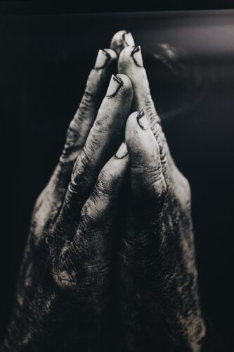 hands in prayer