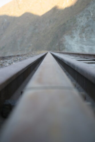 not many life paths are actually a straight line train tracks into the distance navigating future midlife